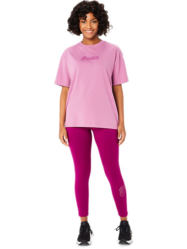 Футболка жіноча Asics ASICS LOGO TEE рожева 2032C843-500 изображение 5