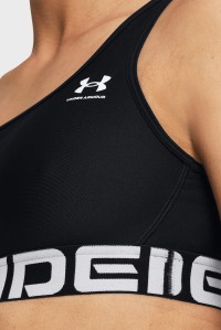 Бра женский Under Armour UA HG Authentics Mid Branded черный 1383544-001 изображение 4