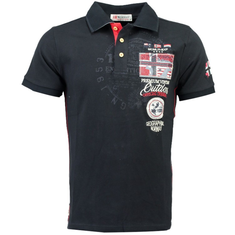 Футболка мужская Geographical Norway синяя SR119H-450 изображение 1