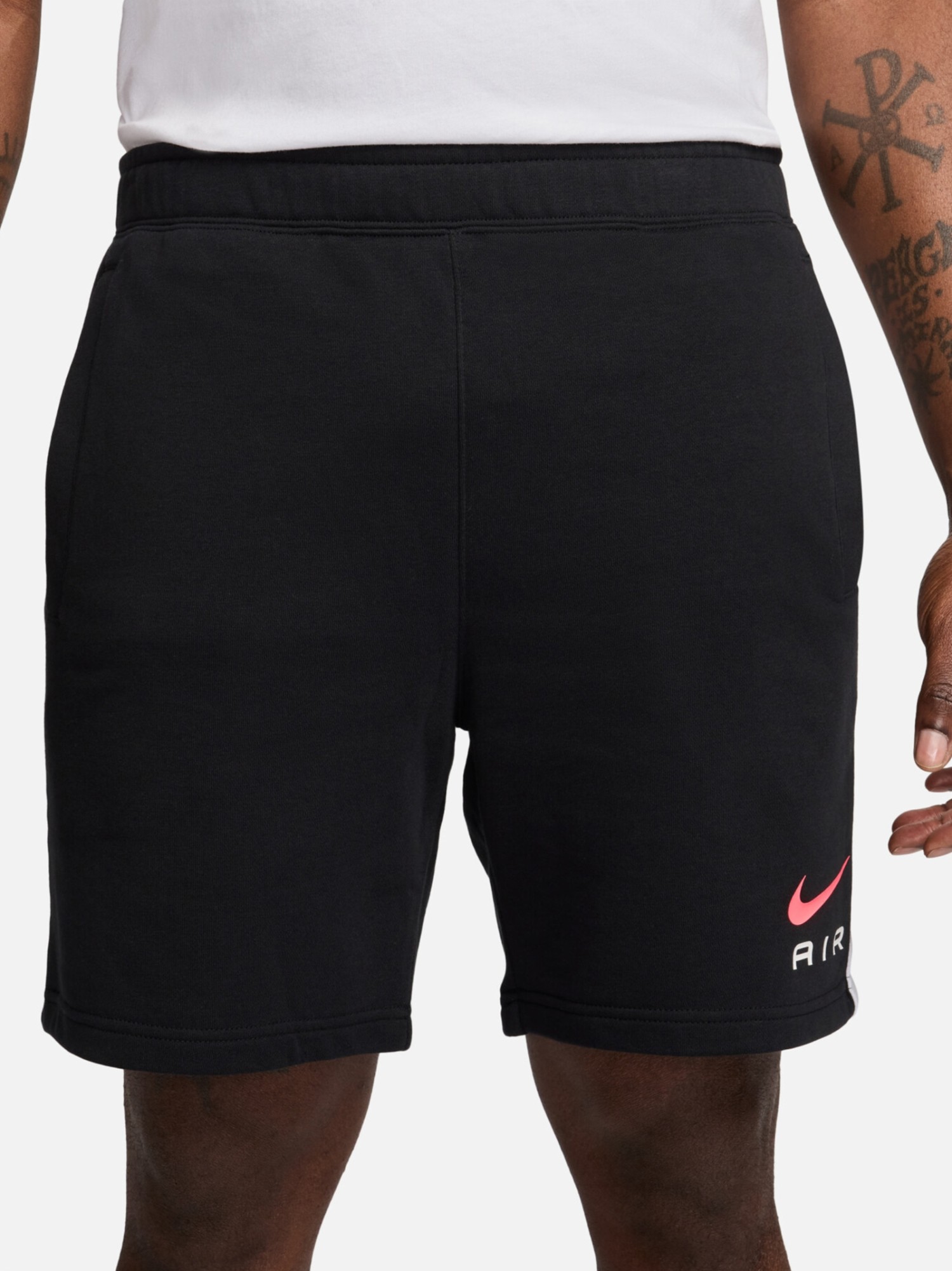 Шорти чоловічі Nike M NSW SW AIR SHORT FT чорні FN7701-013 изображение 2