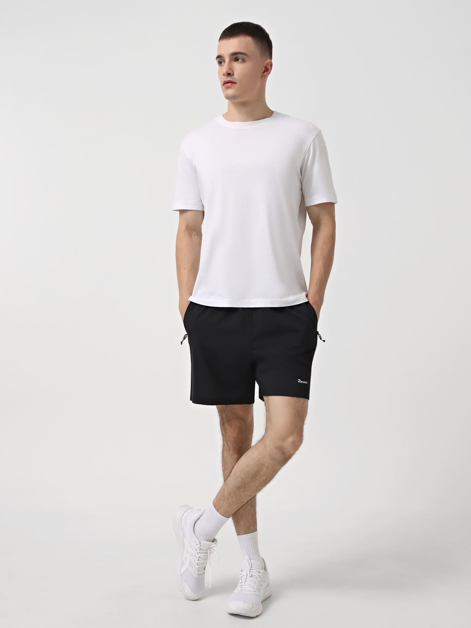 Шорти чоловічі Radder Krobs чорні 122422-010 изображение 4