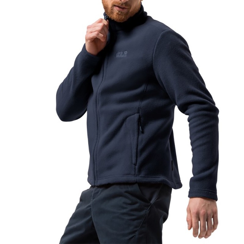 Толстовка мужская Jack Wolfskin синяя 1702064-1010 изображение 3