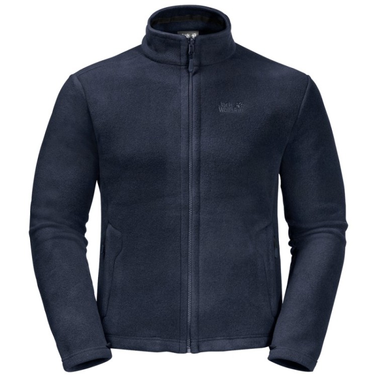 Толстовка мужская Jack Wolfskin синяя 1702064-1010 изображение 1