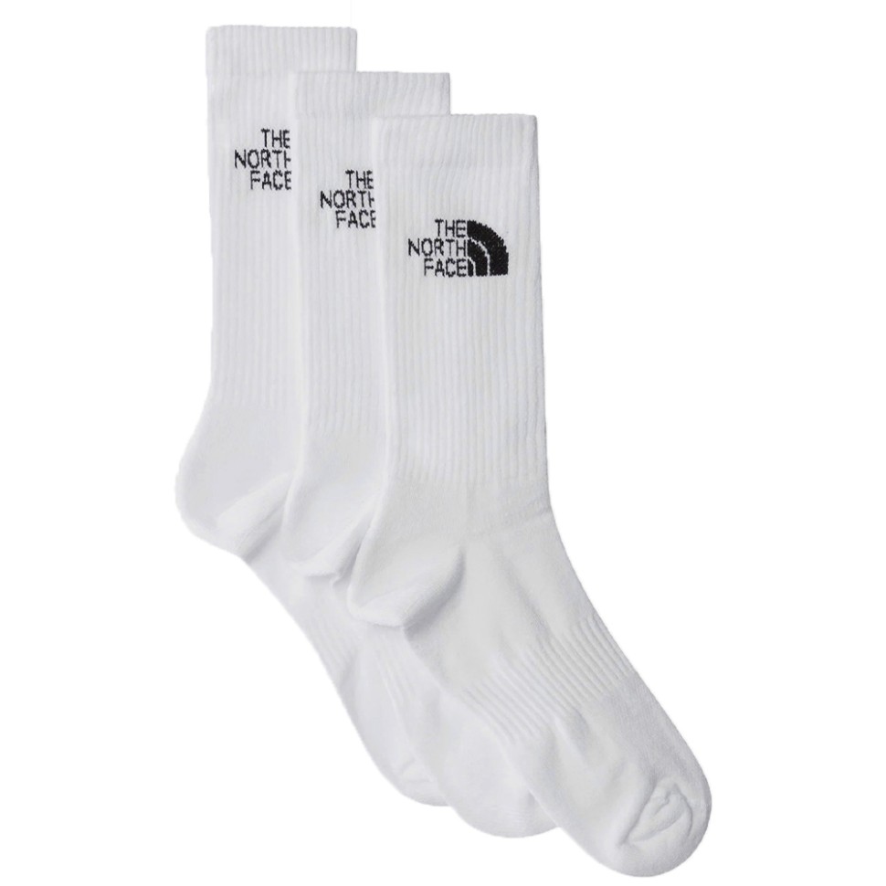 Шкарпетки The North Face Multi Sport Cush Crew Sock 3p білі NF0A882HFN41 — фото 1