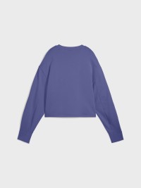 Толстовка жіноча Puma HER Relaxed Crew фіолетова 68505846 изображение 6