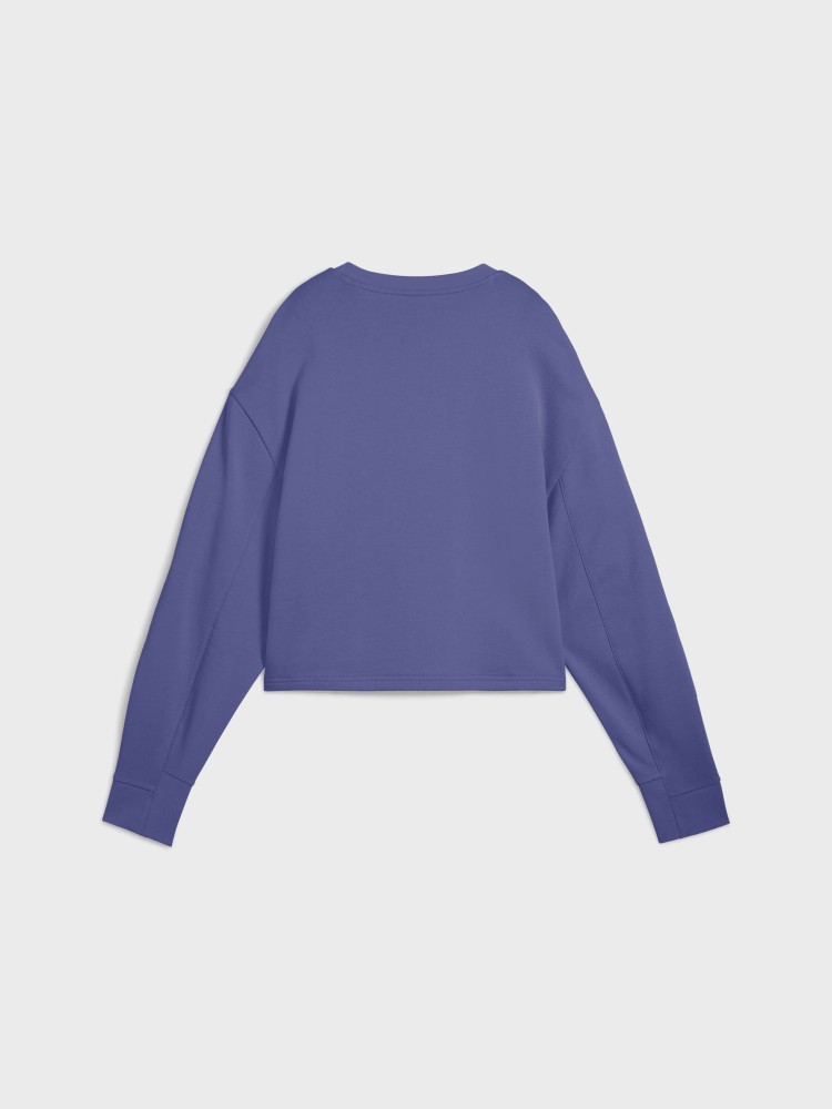 Толстовка жіноча Puma HER Relaxed Crew фіолетова 68505846 изображение 6