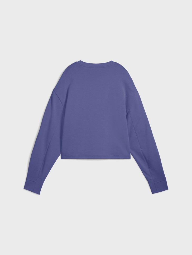 Толстовка жіноча Puma HER Relaxed Crew фіолетова 68505846 изображение 6