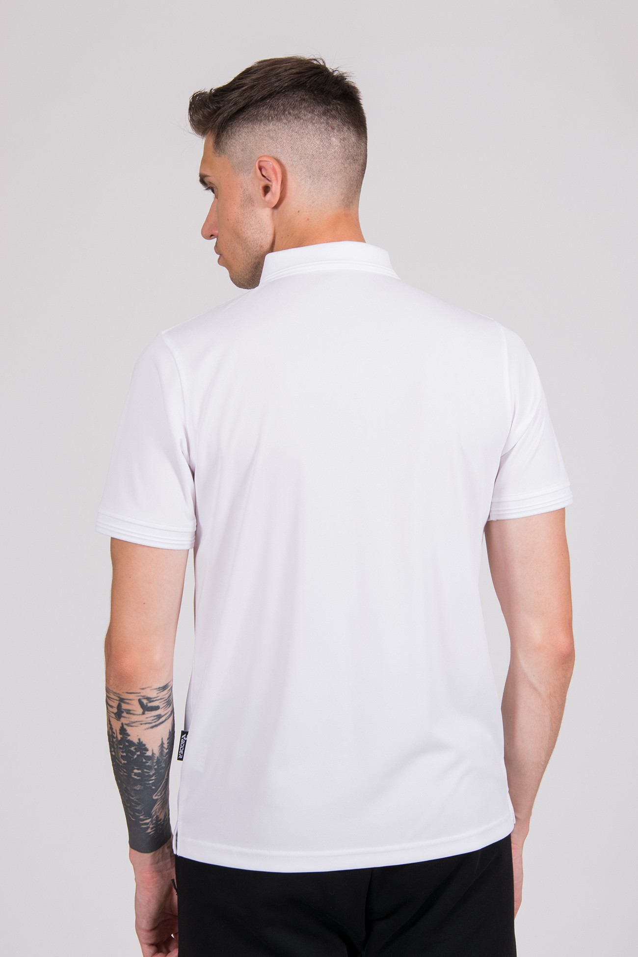 Поло мужское Radder Lanto белое 120003-100 изображение 4