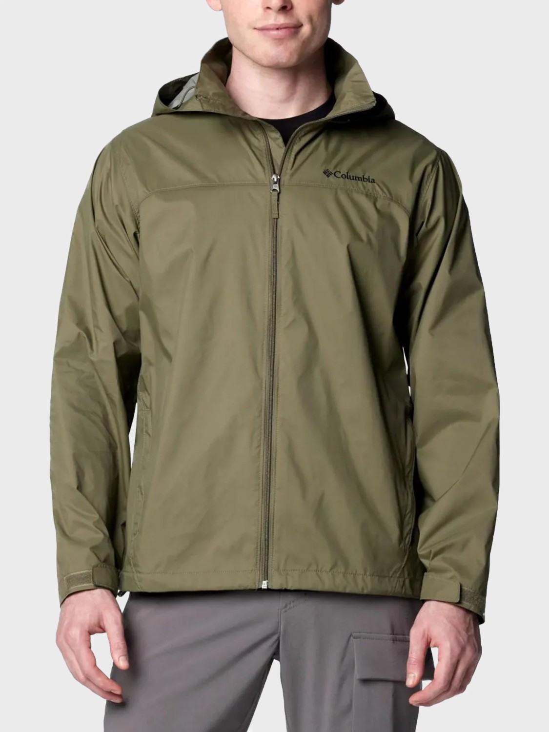 Ветровка мужская Columbia Glennaker Lake™ II Rain Jacket зеленая 2089791-397 изображение 2