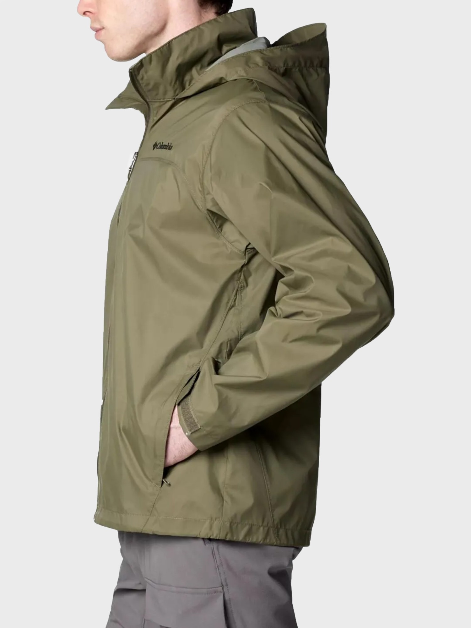 Вiтрiвка чоловiча Columbia Glennaker Lake™ II Rain Jacket зелена 2089791-397 изображение 4