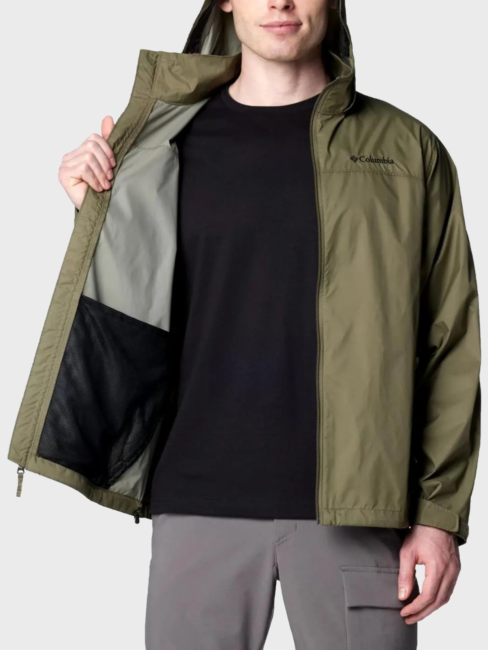 Вiтрiвка чоловiча Columbia Glennaker Lake™ II Rain Jacket зелена 2089791-397 — фото 6
