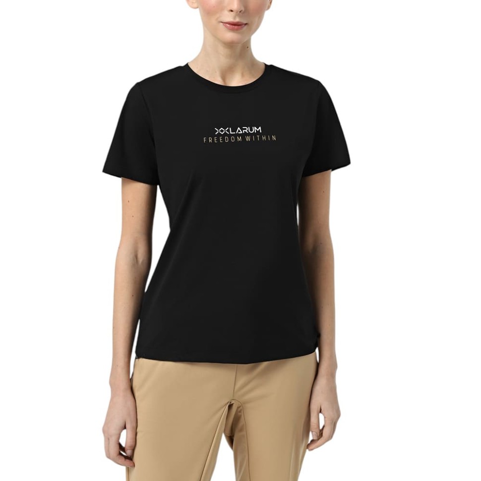 Футболка женская Larum Astrid черная 102513-010 — Sport City Футболка женская Larum Astrid черная 102513-010