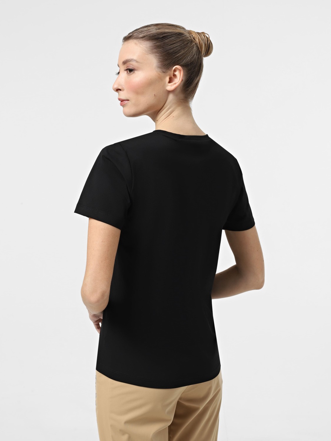 Футболка жіноча Larum Astrid чорна 102513-010 изображение 3