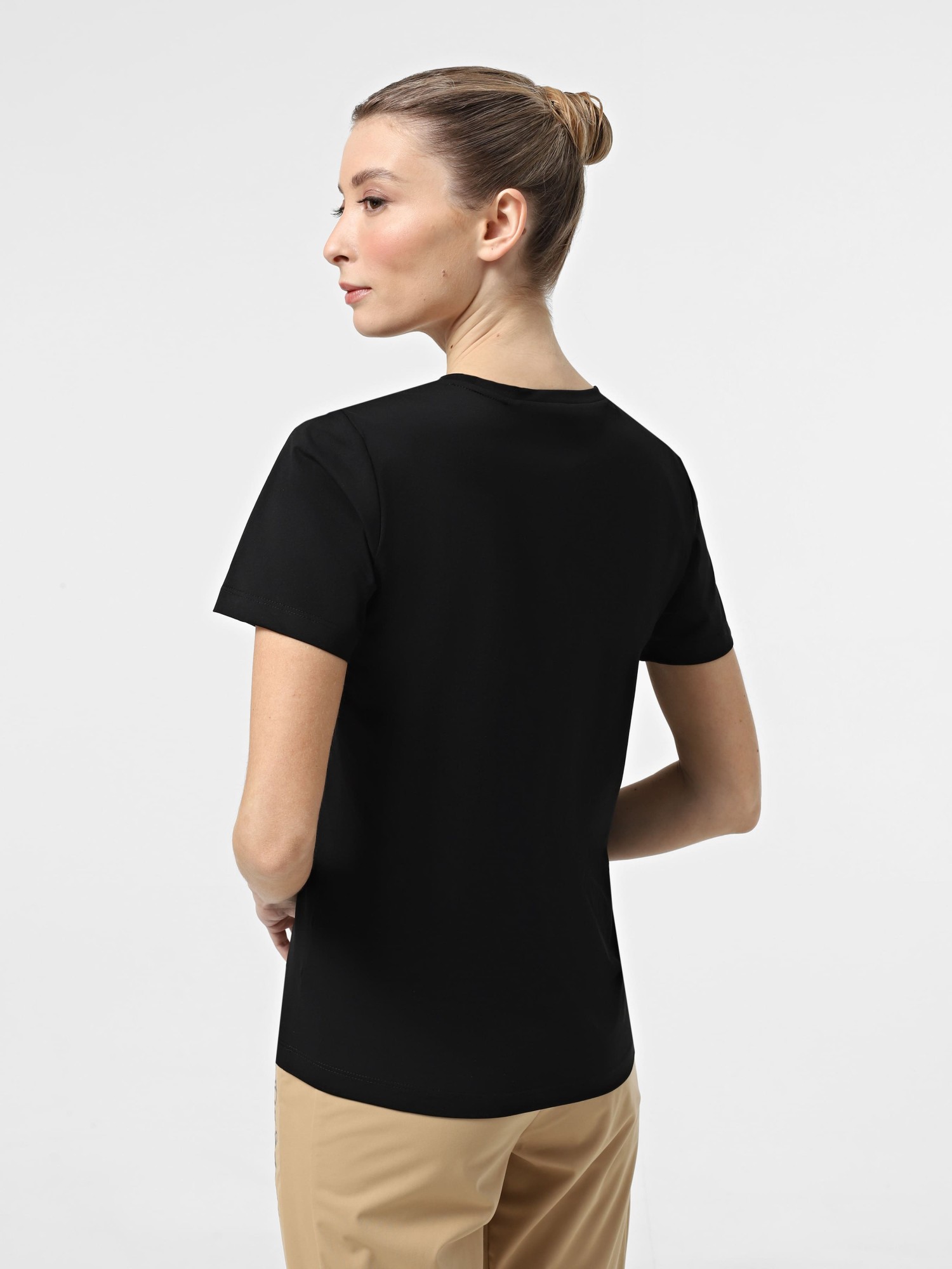 Футболка женская Larum Astrid черная 102513-010 изображение 3