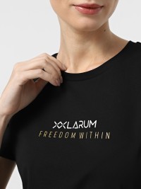 Футболка женская Larum Astrid черная 102513-010 изображение 4