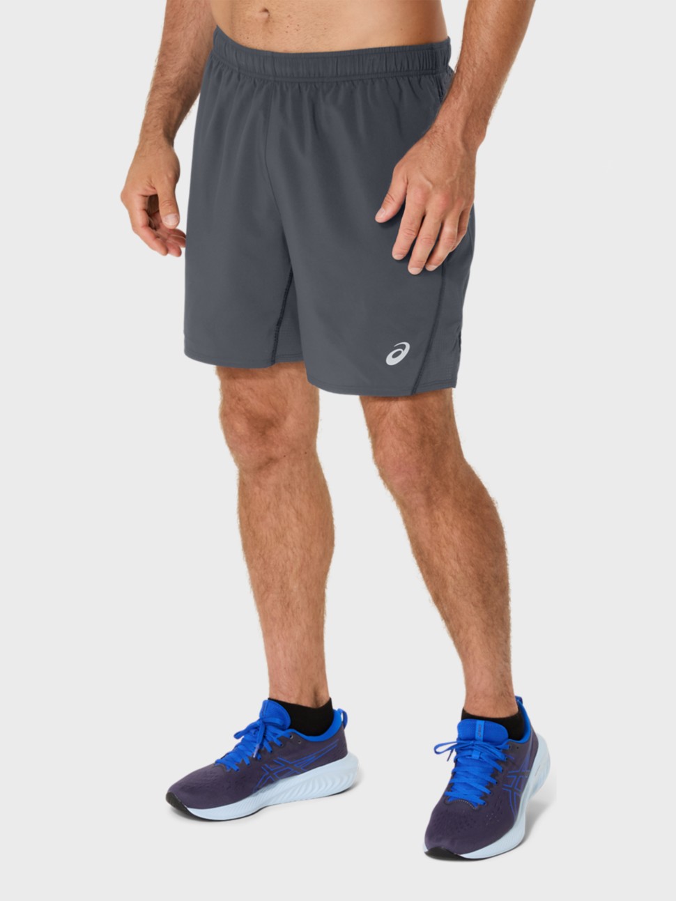 Шорти чоловічі Asics CORE 7IN SHORT сірі 2011D213-020 — фото 3