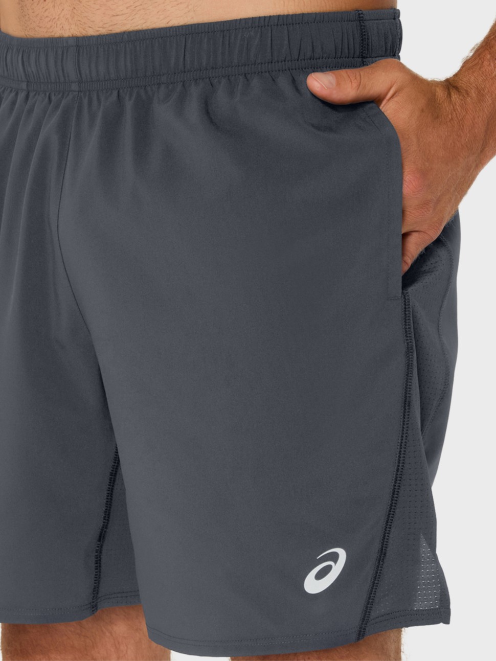 Шорти чоловічі Asics CORE 7IN SHORT сірі 2011D213-020 — фото 6