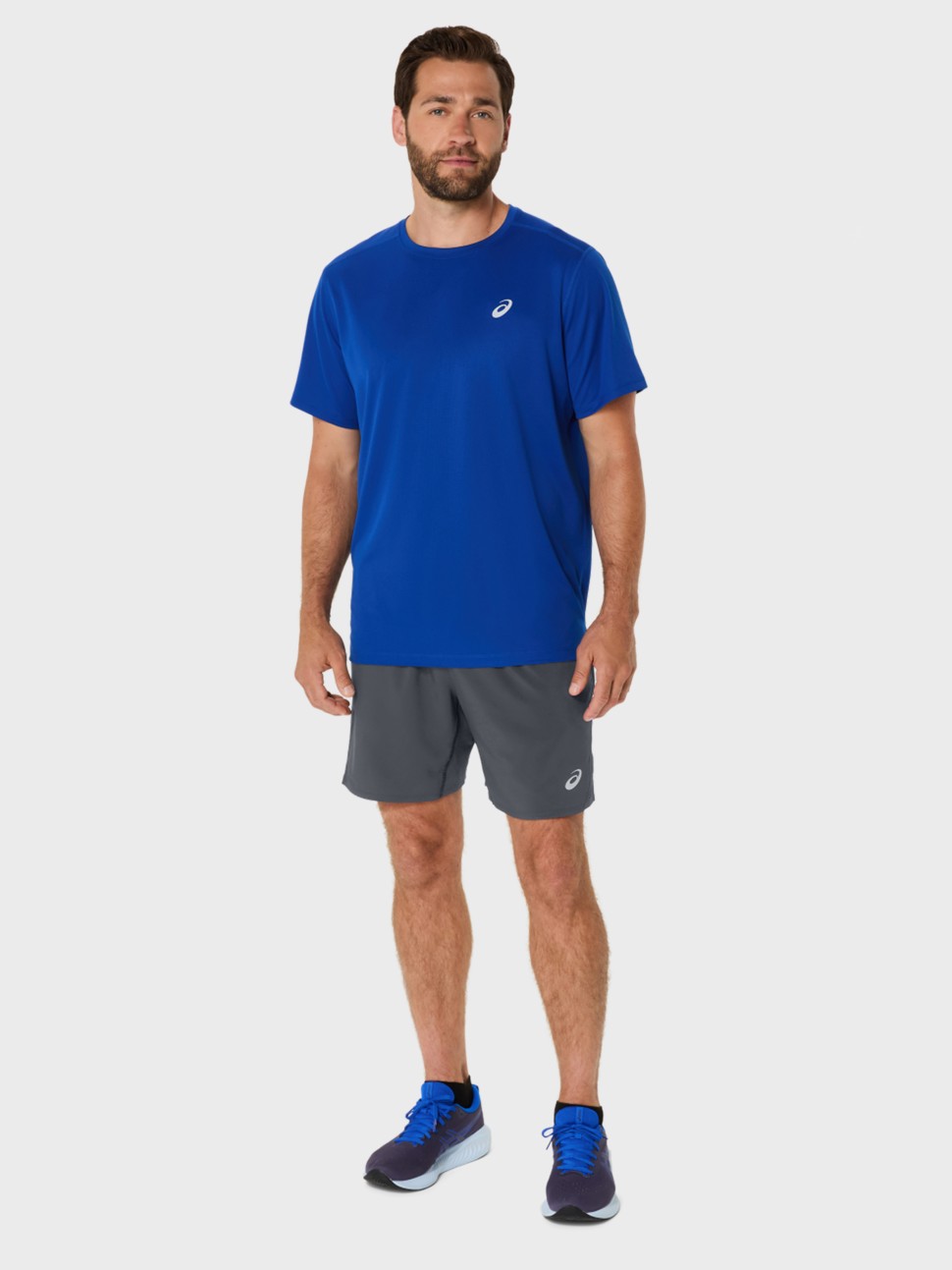 Шорти чоловічі Asics CORE 7IN SHORT сірі 2011D213-020 — фото 7