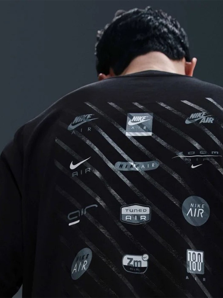 Футболка мужская Nike M NSW TEE M90 NK AIR SSNL SU25 черная HJ0726-010 изображение 3