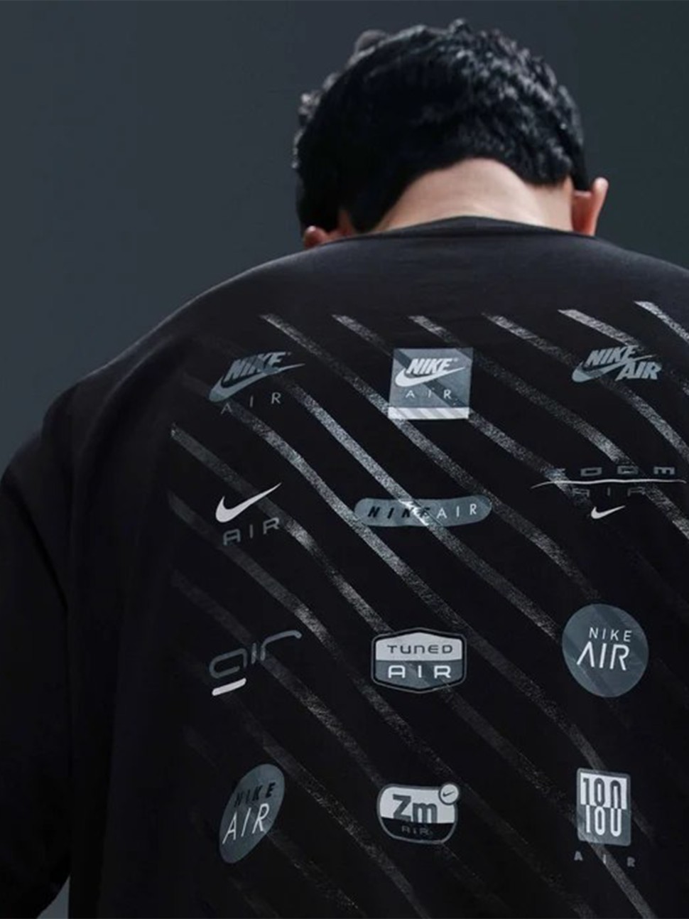 Футболка чоловіча Nike M NSW TEE M90 NK AIR SSNL SU25 чорна HJ0726-010 — фото 3