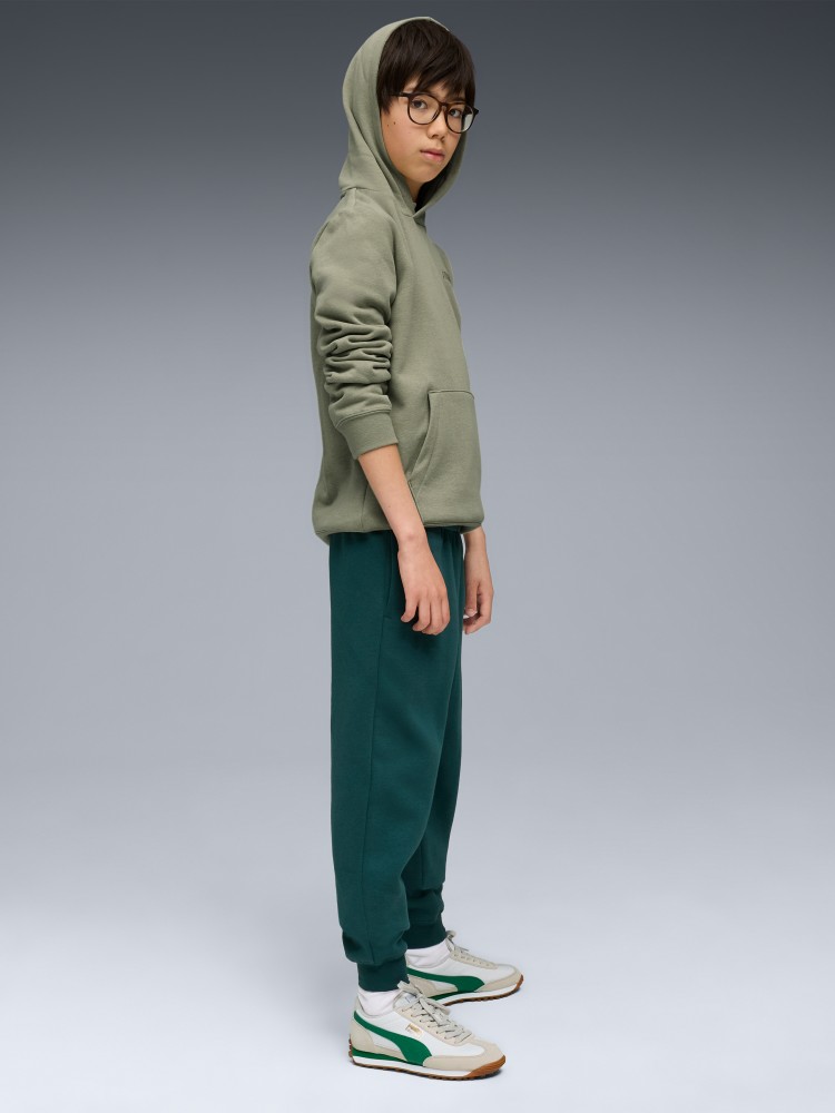 Брюки детские Puma ESS No. 1 Logo Sweatpants FL зеленые 68491275 изображение 4