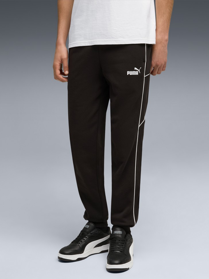 Брюки мужские Puma SPORT Sweatpants FL Cl черные 68839601 изображение 2