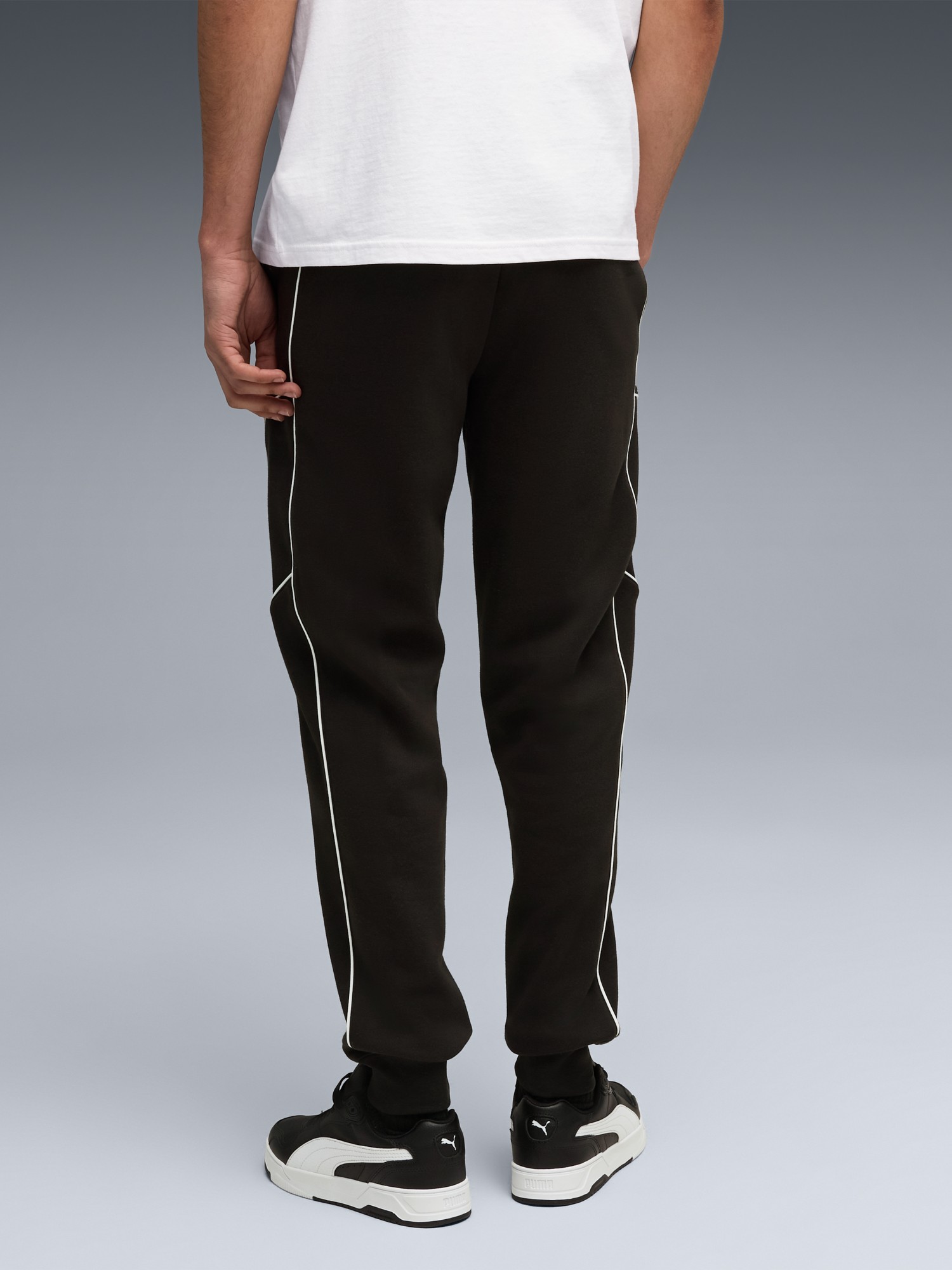 Штани чоловічі Puma SPORT Sweatpants FL Cl чорні 68839601 изображение 3
