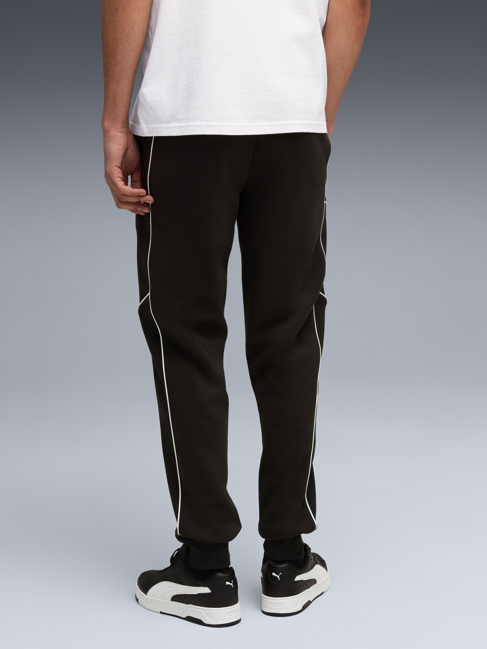 Штани чоловічі Puma SPORT Sweatpants FL Cl чорні 68839601 — фото 3