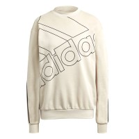 Толстовка Adidas W Fav Q1 Swt бежева GL0531  изображение 1