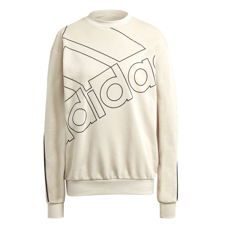 Толстовка Adidas W Fav Q1 Swt бежева GL0531  изображение 1