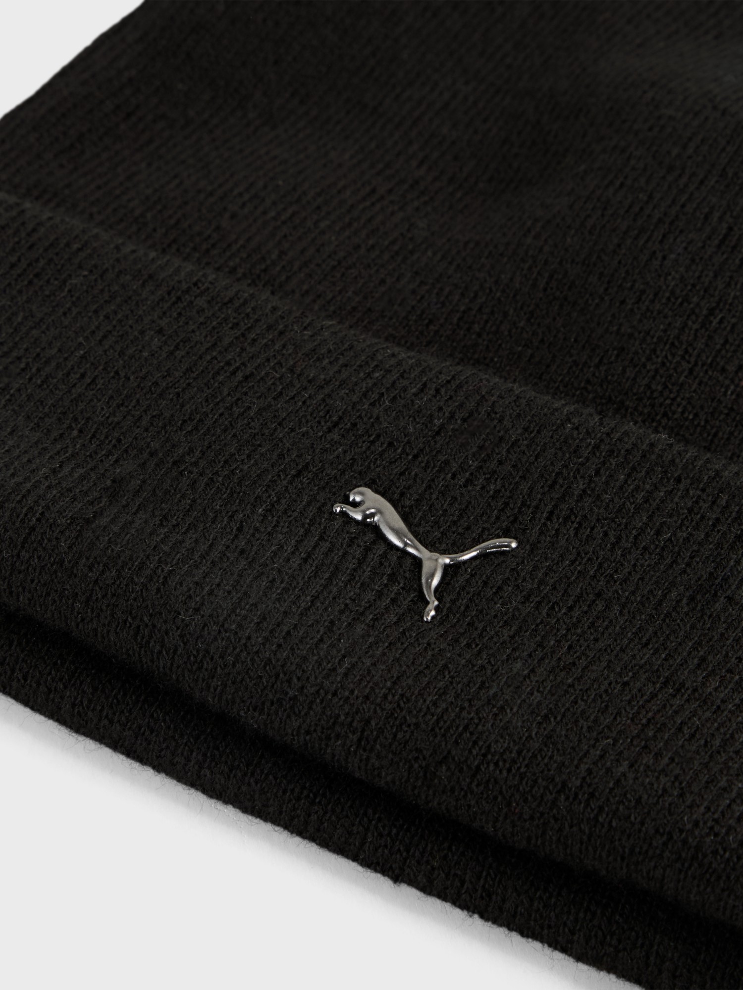 Шапка  Puma METAL PUMA CAT High Crown Beanie чорна 02640401 изображение 4