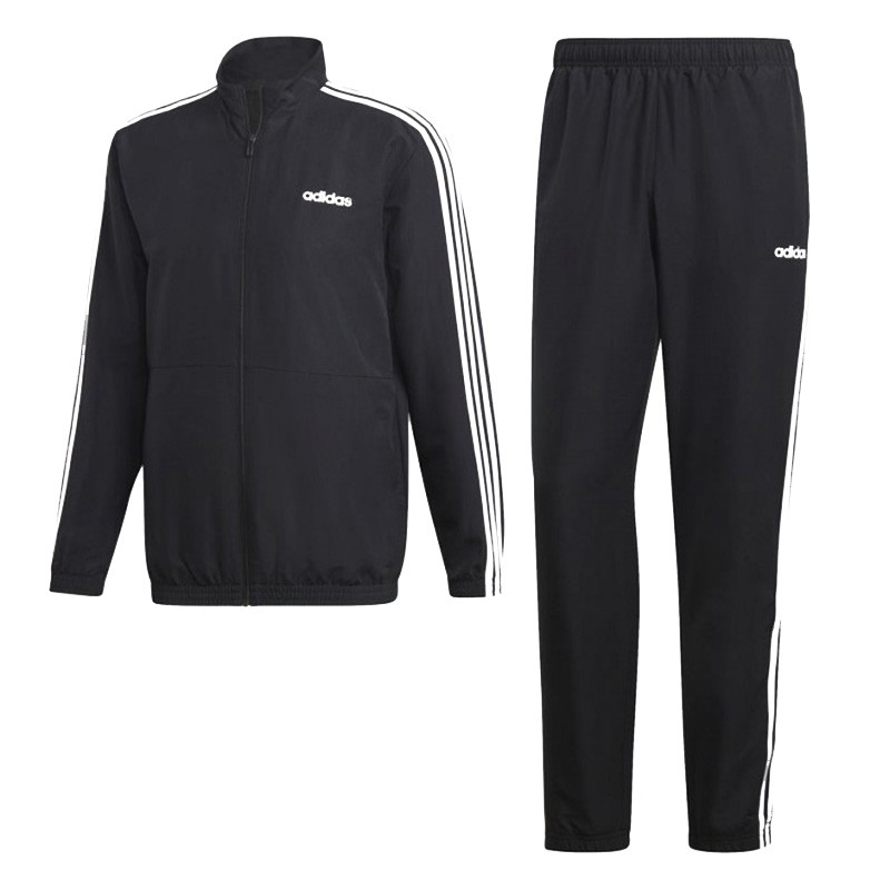 Костюм чоловічий Adidas 3-STRIPES CUFFED чорний DV2464 — фото 1