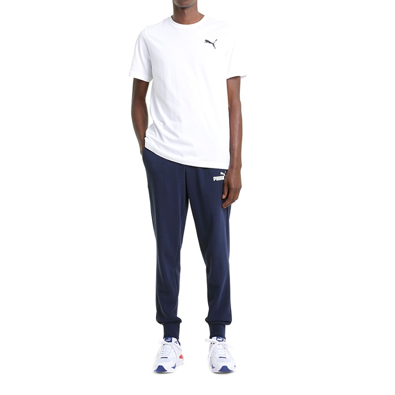 Брюки мужские Puma Ess Logo Pants синие 58671606 изображение 5
