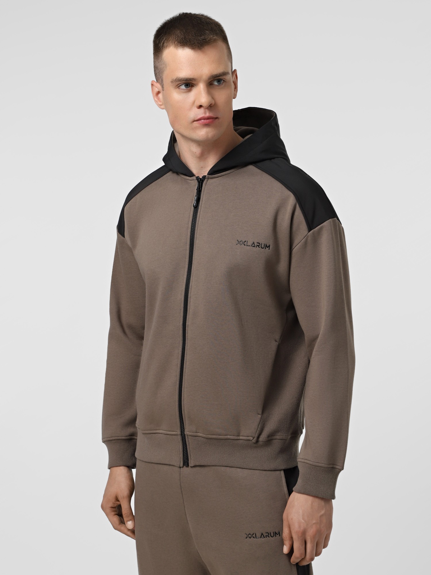 Толстовка чоловіча Larum Emiliano коричнева 372508-200 изображение 2