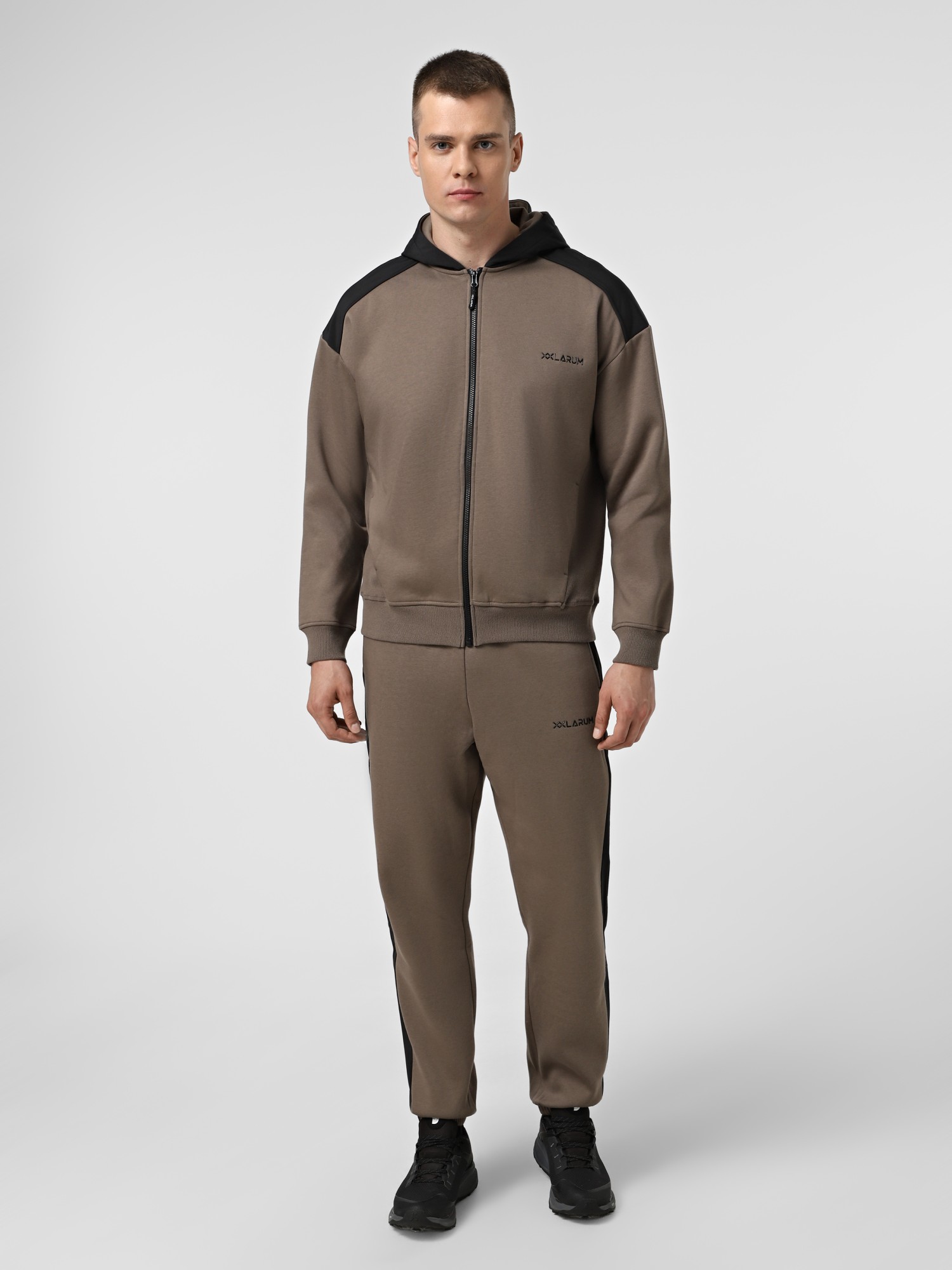 Толстовка чоловіча Larum Emiliano коричнева 372508-200 изображение 6