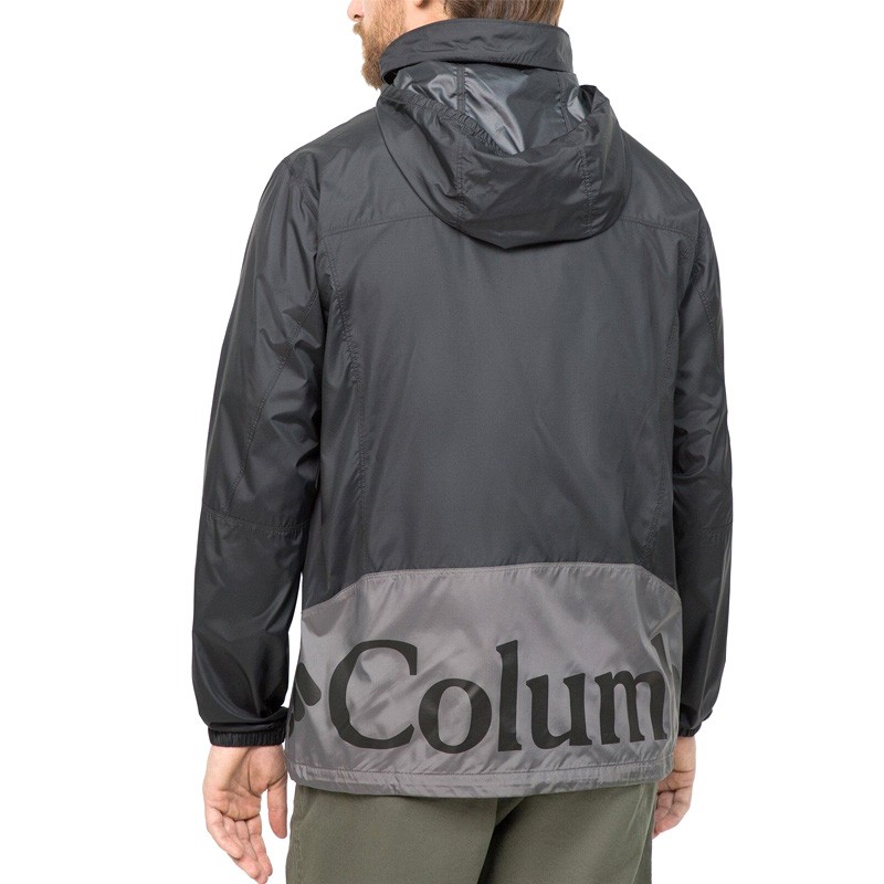 Вітрівка чоловіча Columbia  Point Park™ Windbreaker сіра 1890072-023 — фото 3