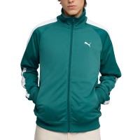 Толстовка мужская Puma ESS T7 Poly Track Jacket зеленая 69246241 изображение 1