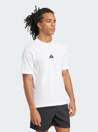 Футболка мужская Adidas M SL SJ T белая JF1092 изображение 4