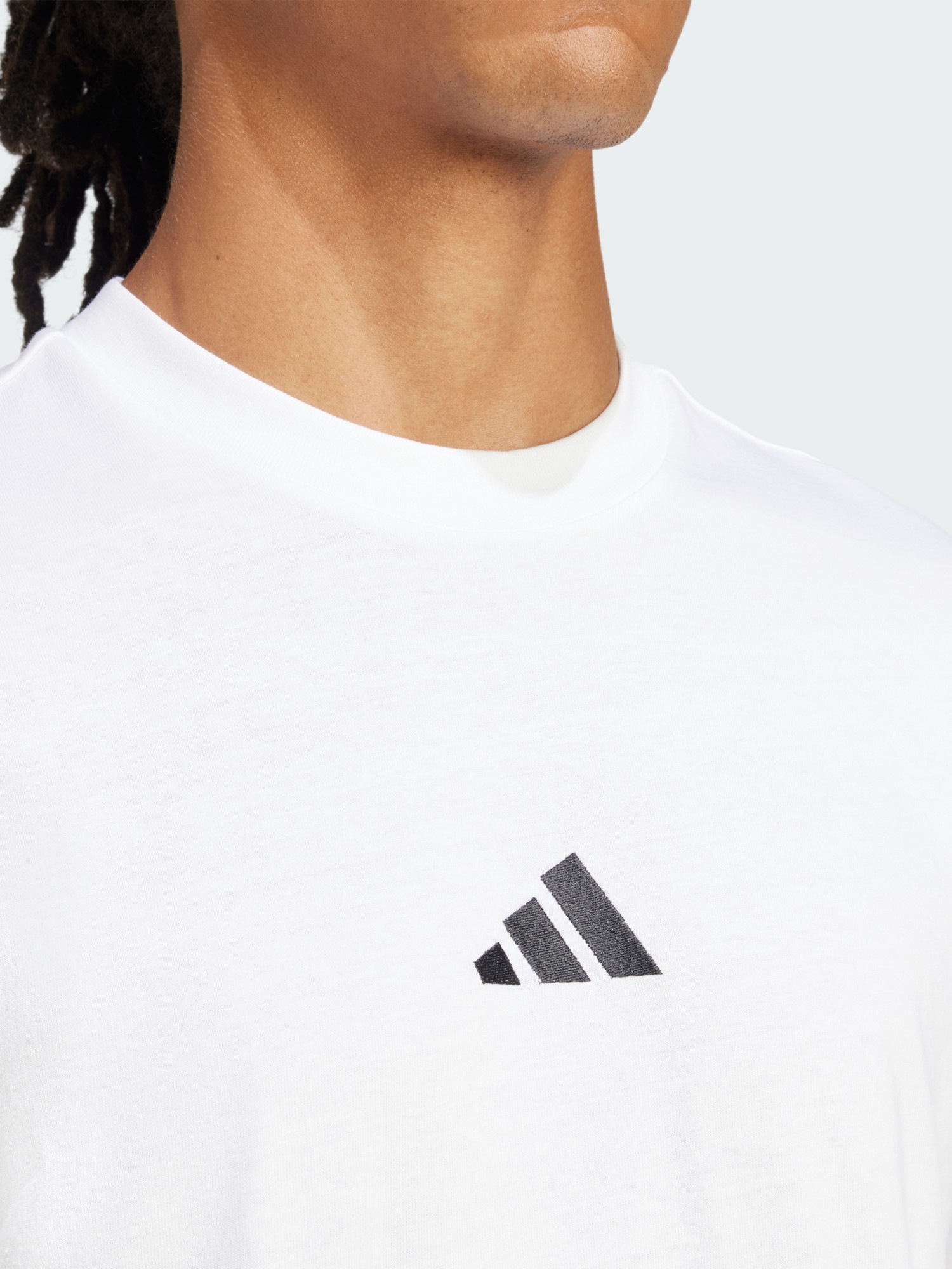 Футболка мужская Adidas M SL SJ T белая JF1092 изображение 11