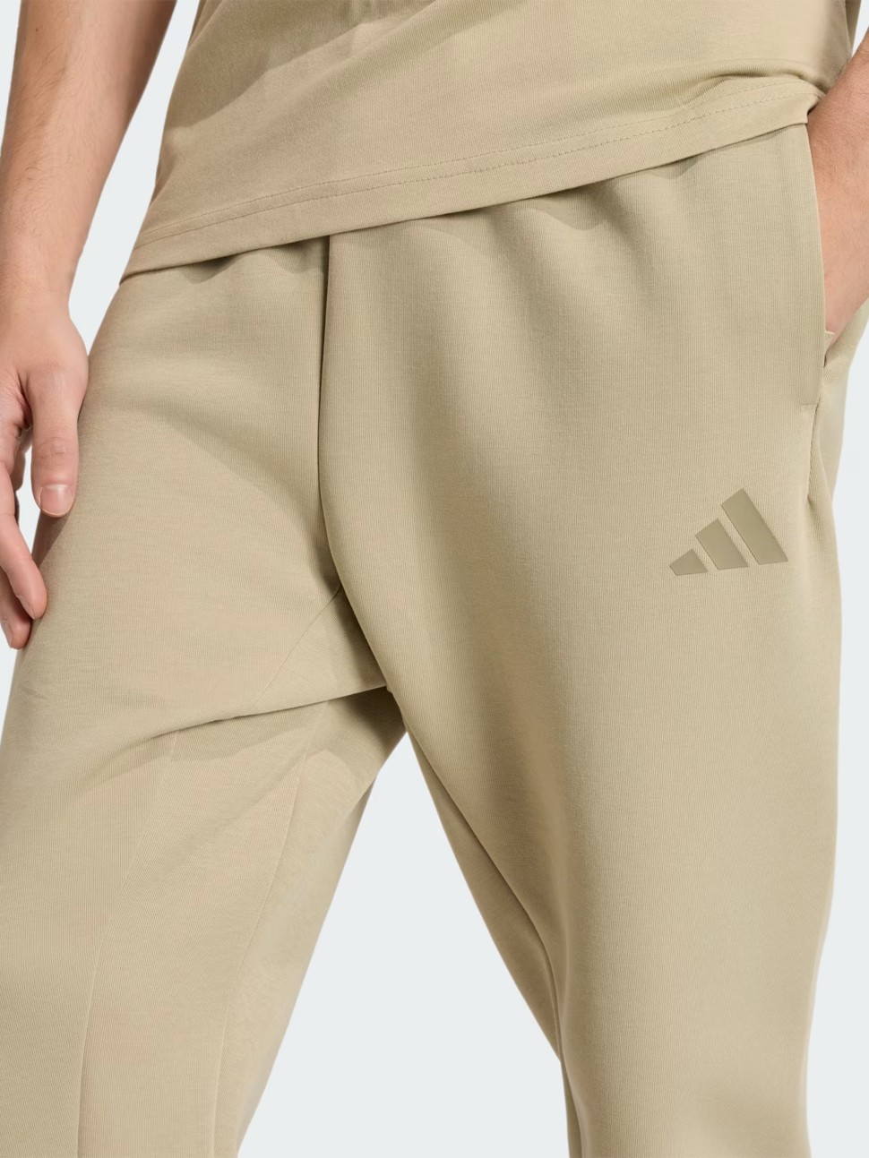 Брюки мужские Adidas M FI 3S PT оливковые KD5207 — фото 6