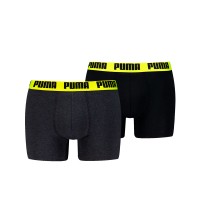 Боксери чоловічі Puma MEN EVERYDAY BASIC BOXERS 2P темно-сірі 93832009 изображение 1