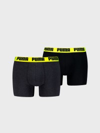 Боксери чоловічі Puma MEN EVERYDAY BASIC BOXERS 2P темно-сірі 93832009 изображение 2