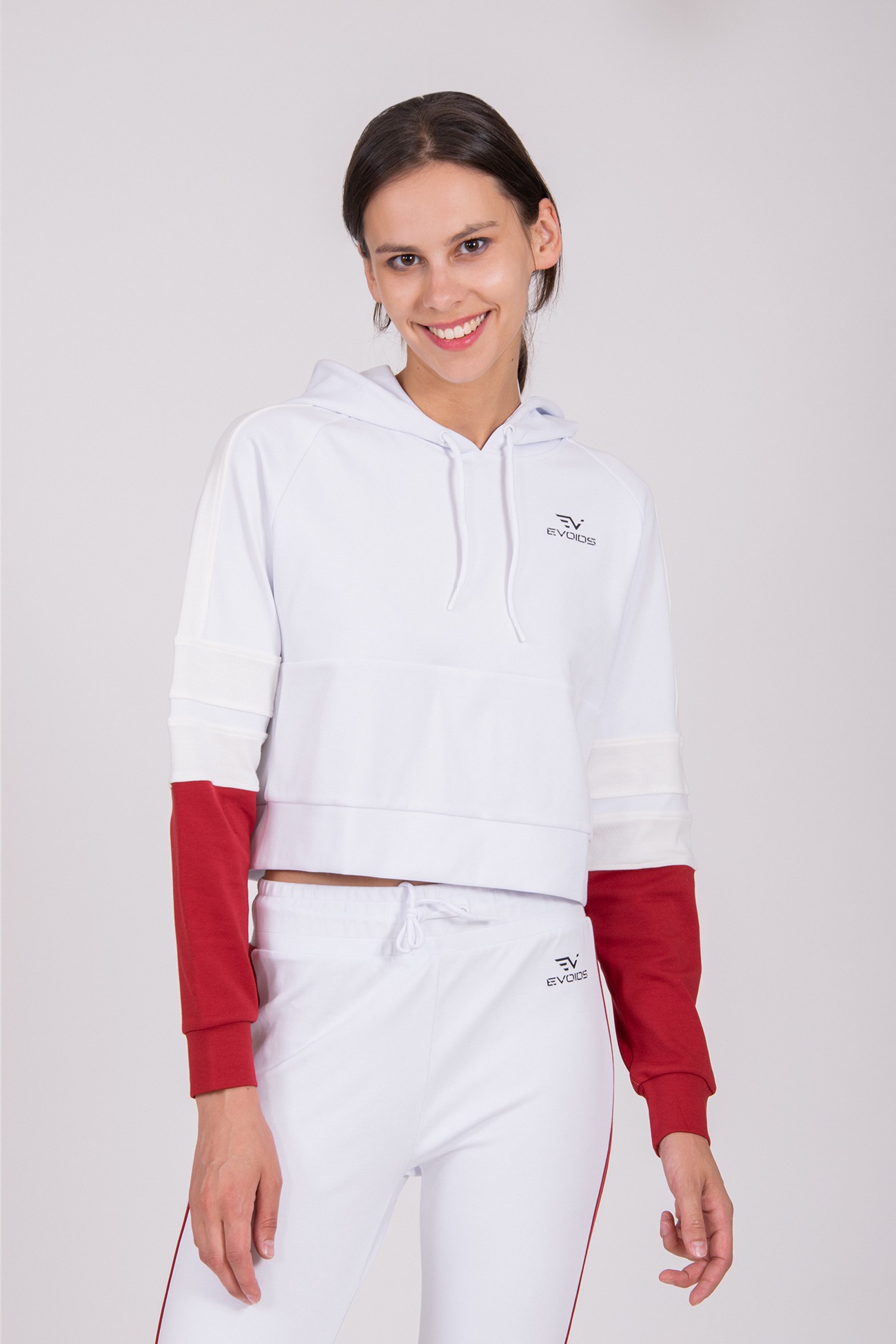 Толстовка женская Evoids Almaaz белая 662105-100 изображение 2