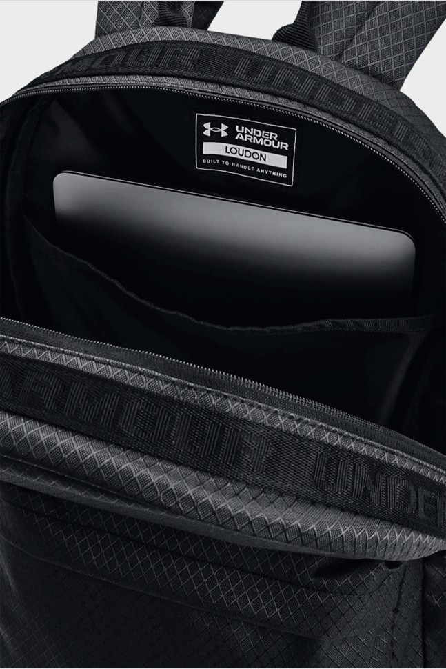 Рюкзак  Under Armour Ua Loudon Ripstop Backpack черный 1364187-001 изображение 5