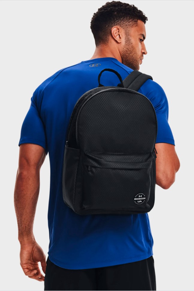 Рюкзак  Under Armour Ua Loudon Ripstop Backpack черный 1364187-001 изображение 7