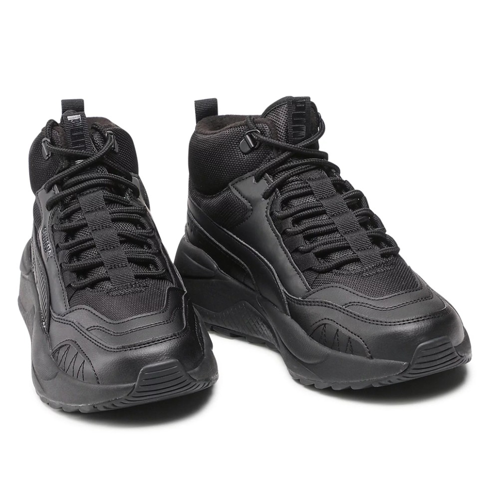 Черевики чоловічі Puma X-Ray 2 Square Mid L Wtr чорні 38321801 — фото 2