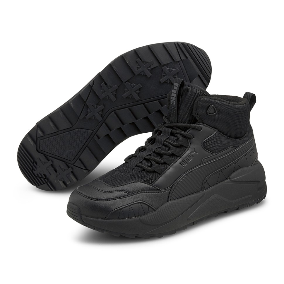Черевики чоловічі Puma X-Ray 2 Square Mid L Wtr чорні 38321801 — фото 3