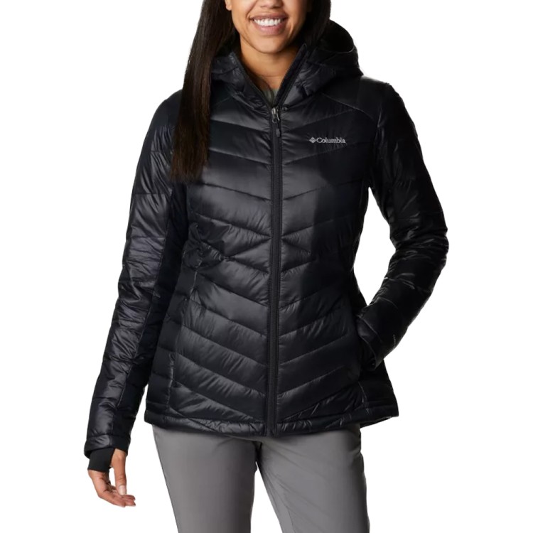 Куртка жіноча Columbia  Joy Peak™ Hooded Jacket чорна 1982671-010 изображение 1