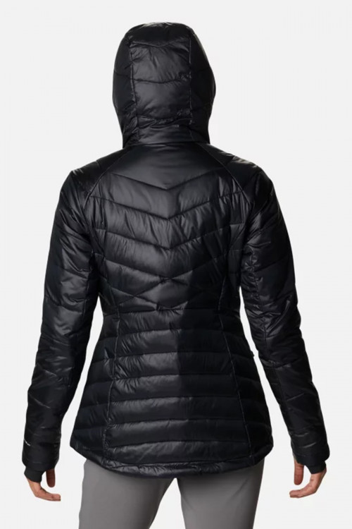 Куртка жіноча Columbia  Joy Peak™ Hooded Jacket чорна 1982671-010 изображение 3