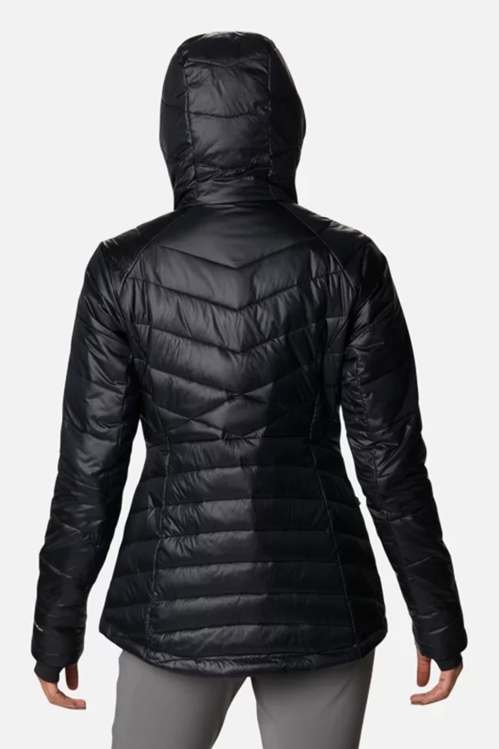Куртка жіноча Columbia  Joy Peak™ Hooded Jacket чорна 1982671-010 — фото 3